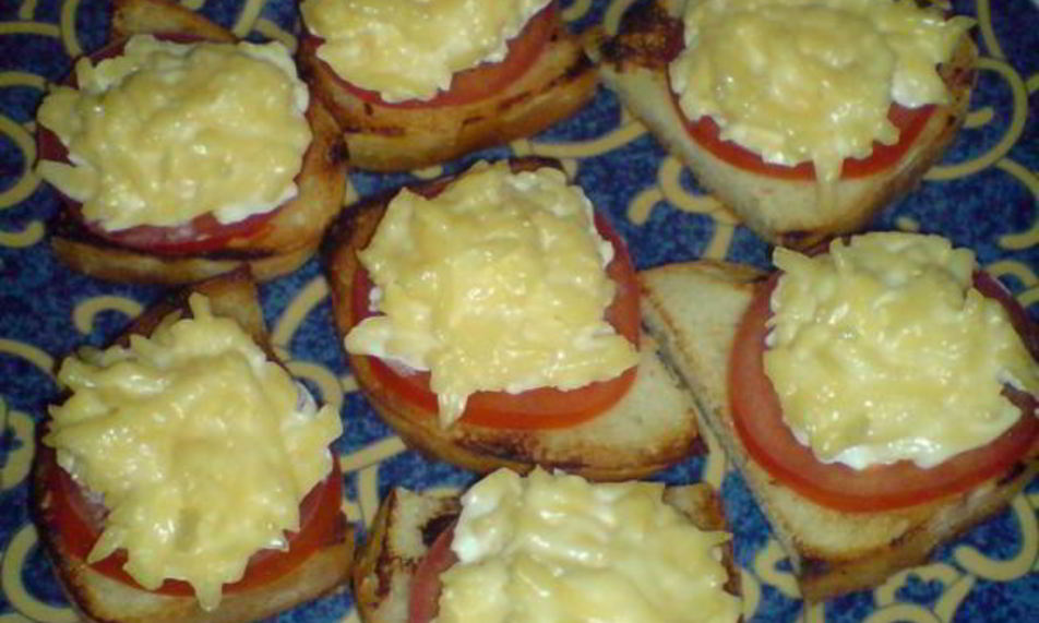 Рецепт канапе весны