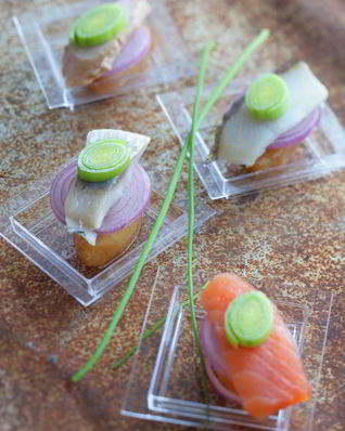 Картофельное канапе