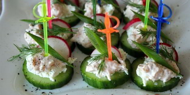 овощные канапе девичьи посиделки