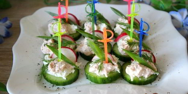 овощные канапе девичьи посиделки