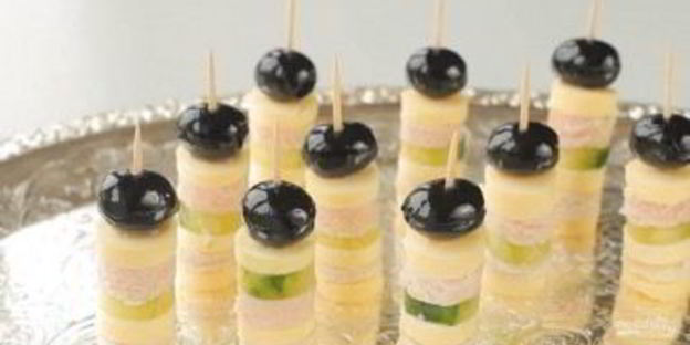 простые канапе