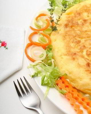 Картофельная тортилья