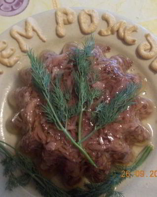 Холодец для любимого мужа