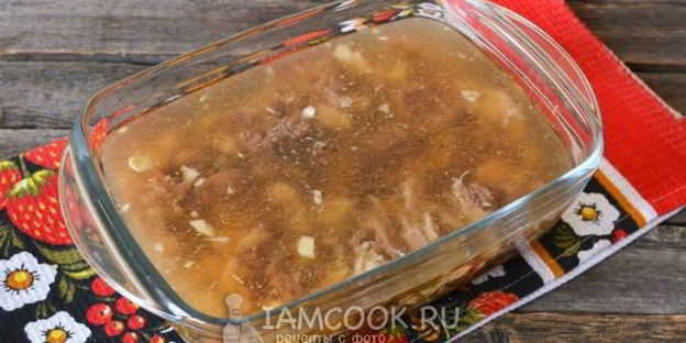 холодец из говядины и курицы