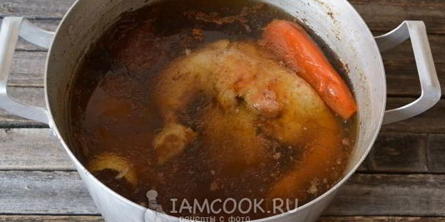 холодец из говядины и курицы