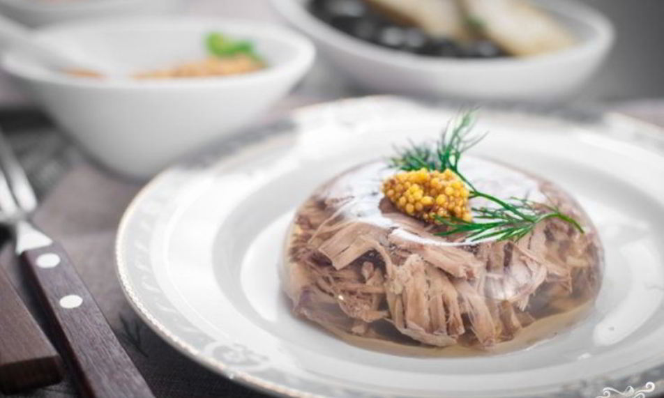 Рецепт холодца из говядины и свиных ножек