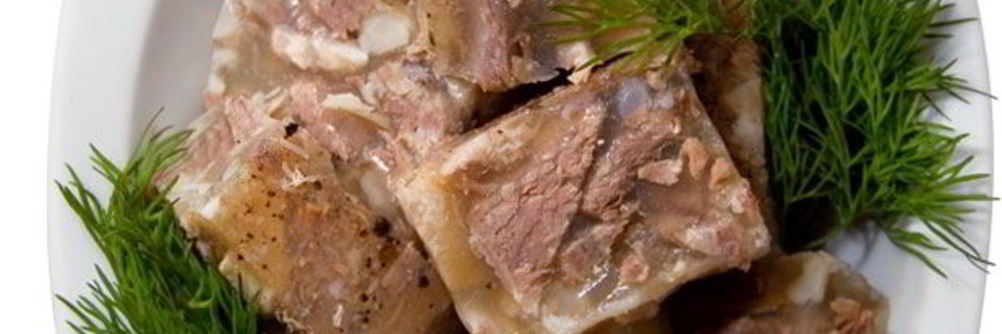 Холодец из говяжьих ножек