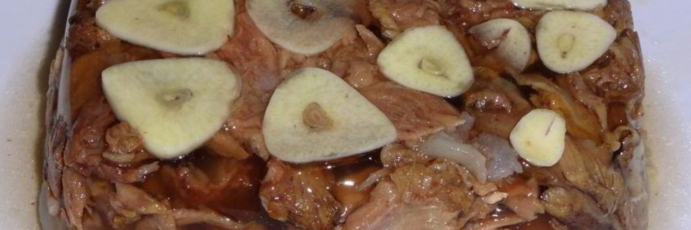 Холодец из кабана