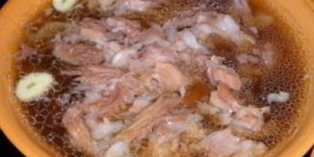 холодец из кабана