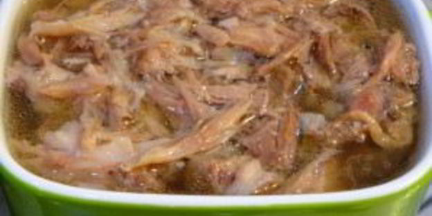 холодец из кабана