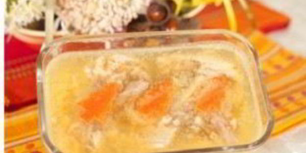 холодец из куриной грудки с желатином