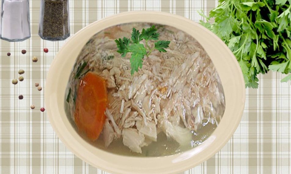 Рецепт холодца из куриных лапок