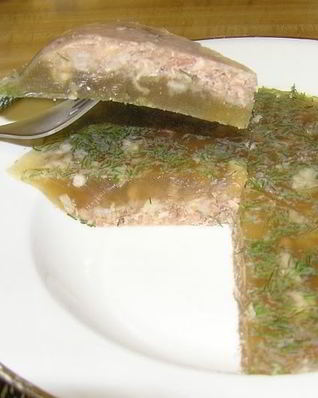 Холодец из куриных ножек