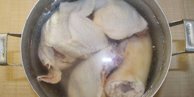 холодец из курицы и свиных ножек