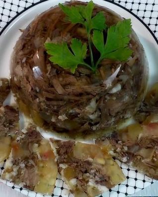 Холодец из ножек говядины