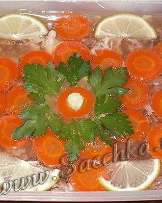 Холодец из ножек