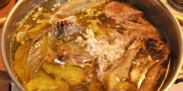 холодец из петуха