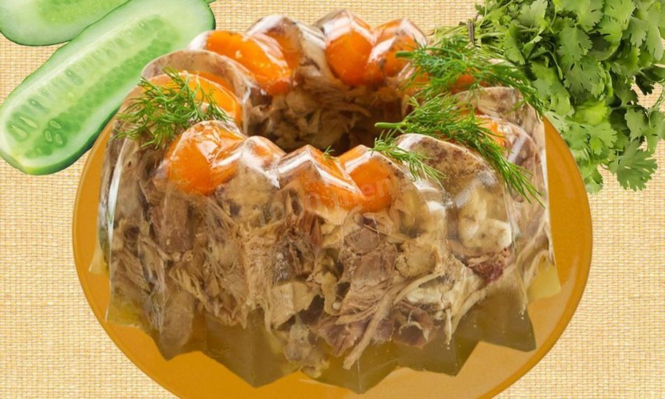 Рецепт холодца из рульки и индейки