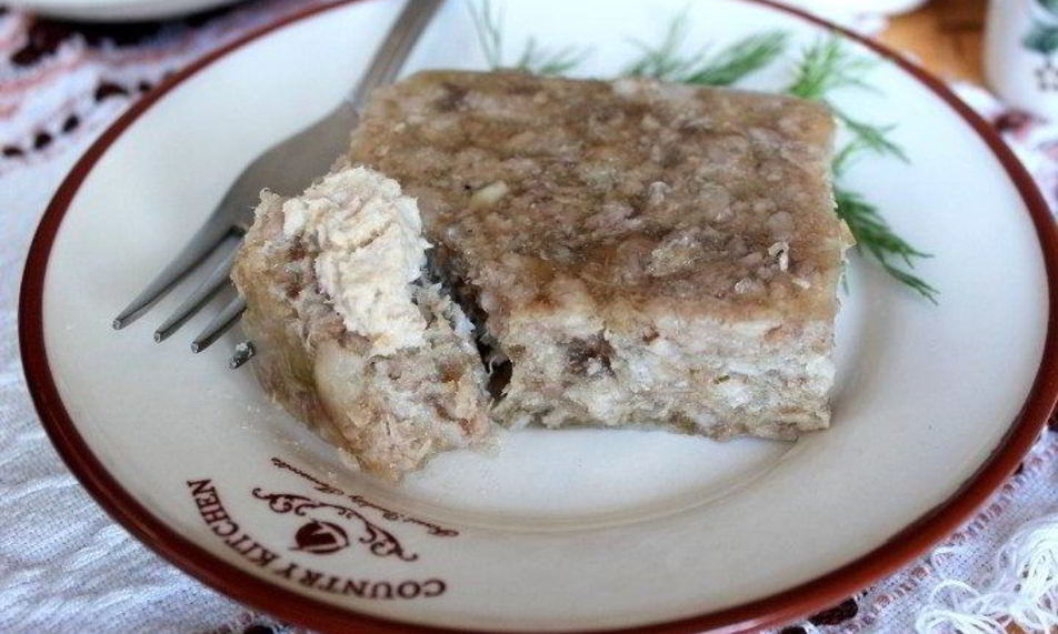 Рецепт холодца из рульки