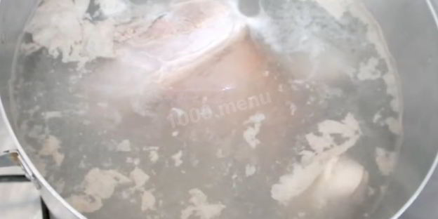 холодец из свиной рульки и курицы