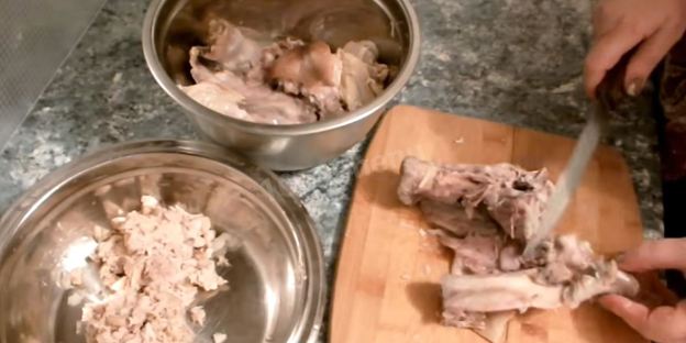 холодец из свиной рульки и курицы