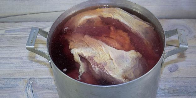 холодец из свиных ножек и говядины