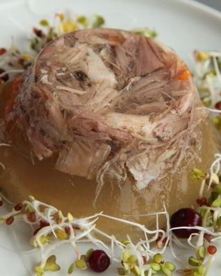 Холодец куриный без желатина