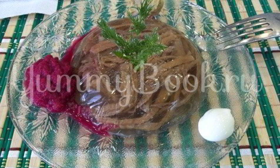 Рецепт холодца порционного