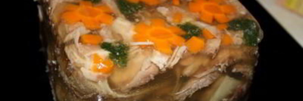 Холодец с ушами