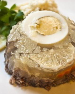 Холодец в мультиварке Борк