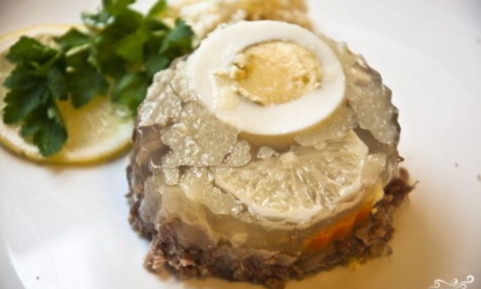 Рецепт холодца в мультиварке борк