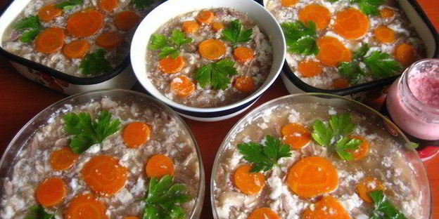 нежный холодец