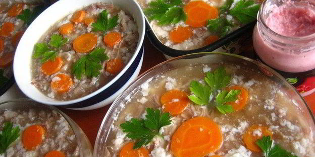 нежный холодец