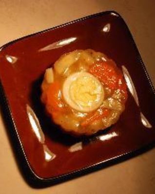 Вегетарианский холодец — заливное из овощей