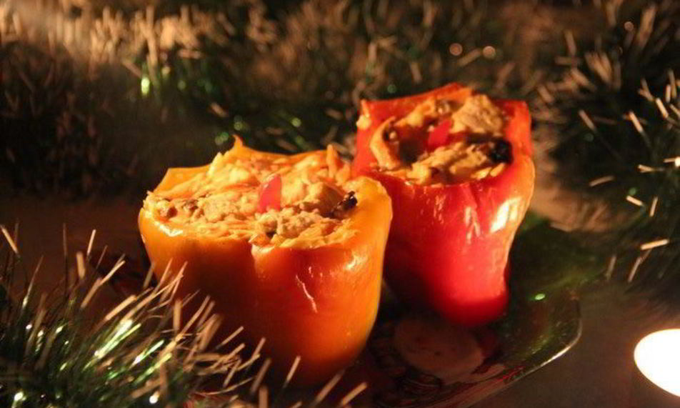 Рецепт холодной закуски рождественские свечи