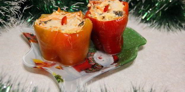 холодная закуска рождественские свечи