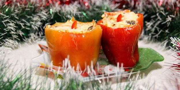 холодная закуска рождественские свечи