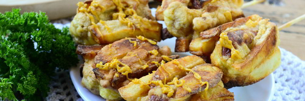 Хот дог из картошки фри