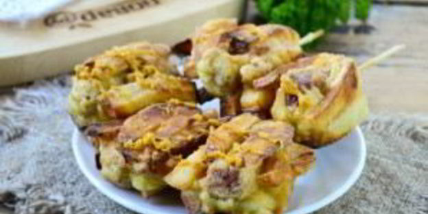 хот дог из картошки фри