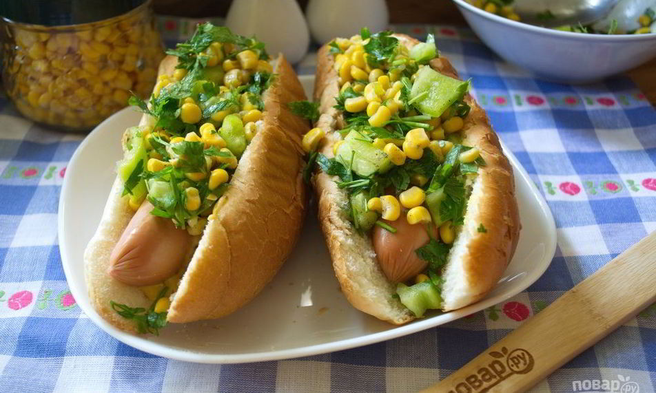Рецепт хота доги текс мекс