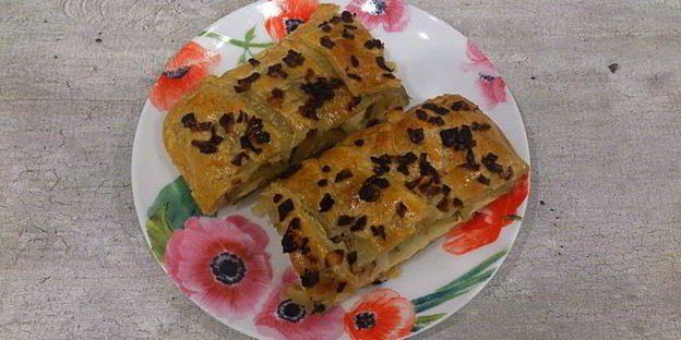 плетеный хот-дог