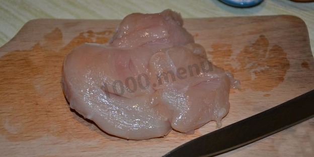 колбаса домашняя куриная с сыром