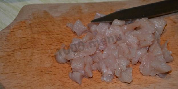 колбаса домашняя куриная с сыром