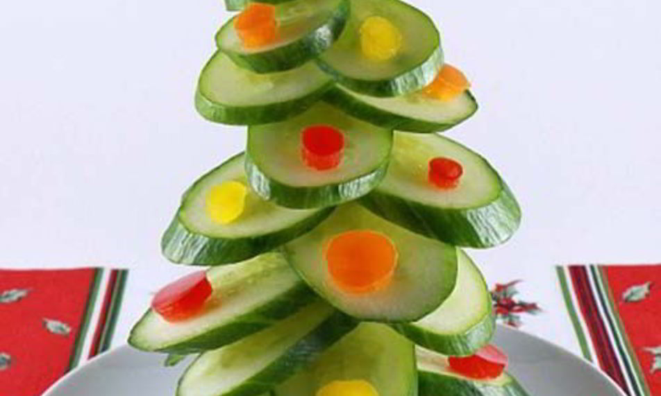 Рецепт легкой новогодней закуски из овощей