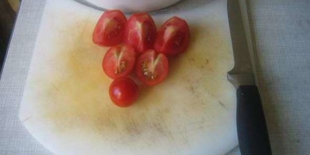 маринованные помидоры с луком в растительном масле