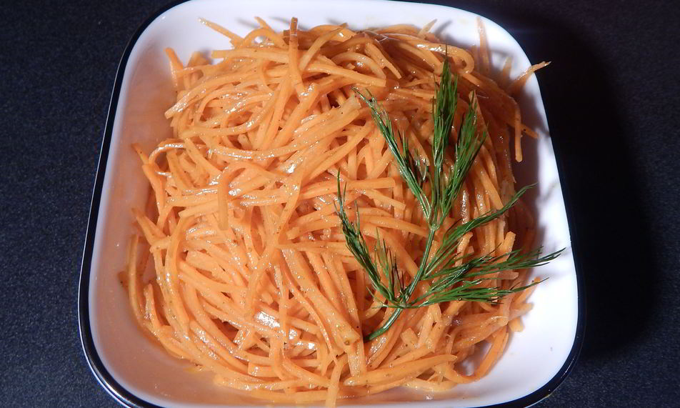 Рецепт корейской моркови
