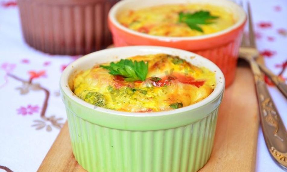 Рецепт фритаты омлет с ветчиной и сыром