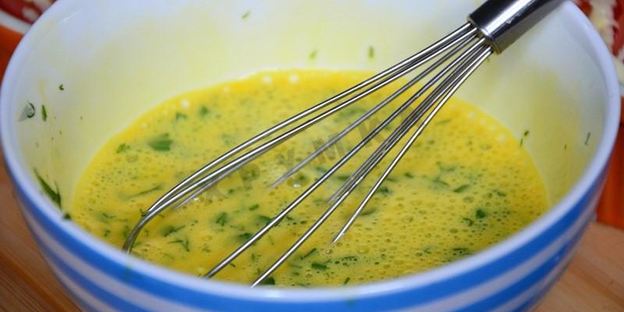 фритата омлет с ветчиной и сыром