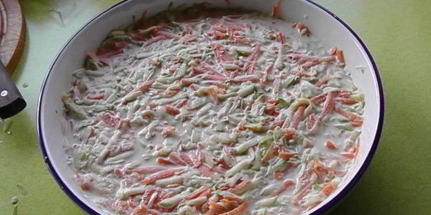 фриттата из кабачков и моркови