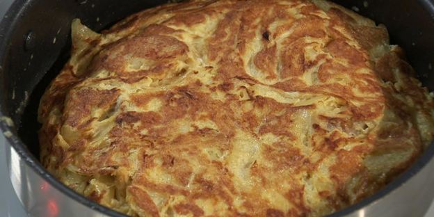 фриттата с картофелем